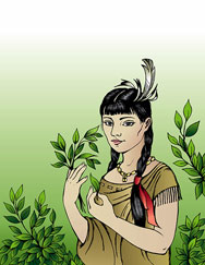 Book-Illustration-Pocahontas-Story