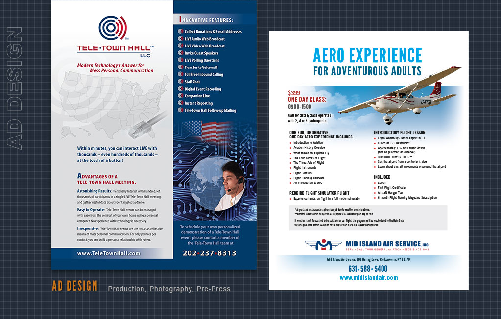 Advertising, Ad Design, Photography, Photo-Retouching