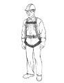 Line Art - Black and White Illustration
