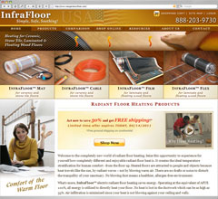 InfraFloor eCommerce Website